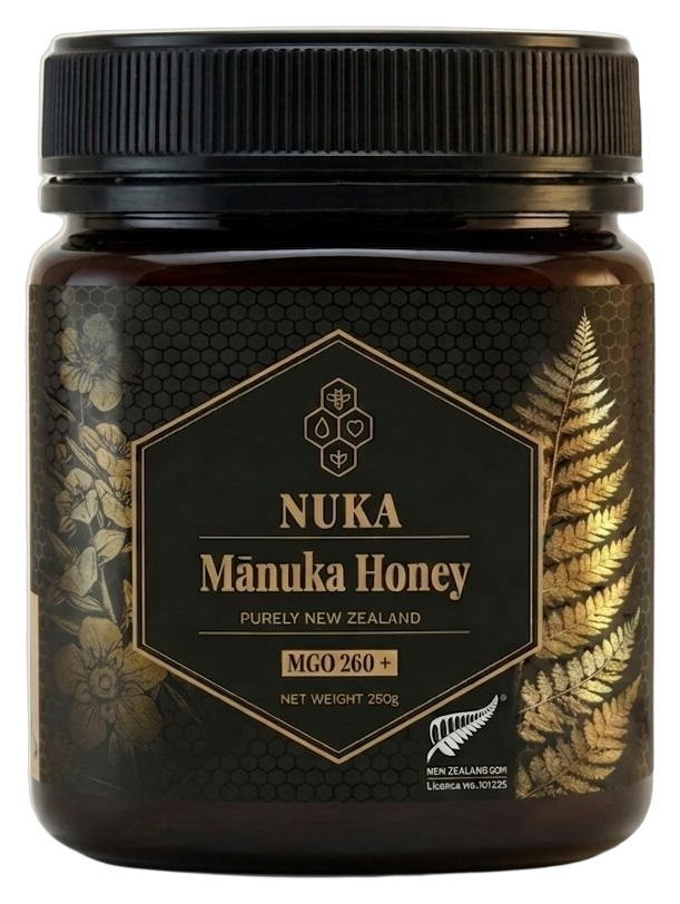 Nuka Mānuka honey jar
