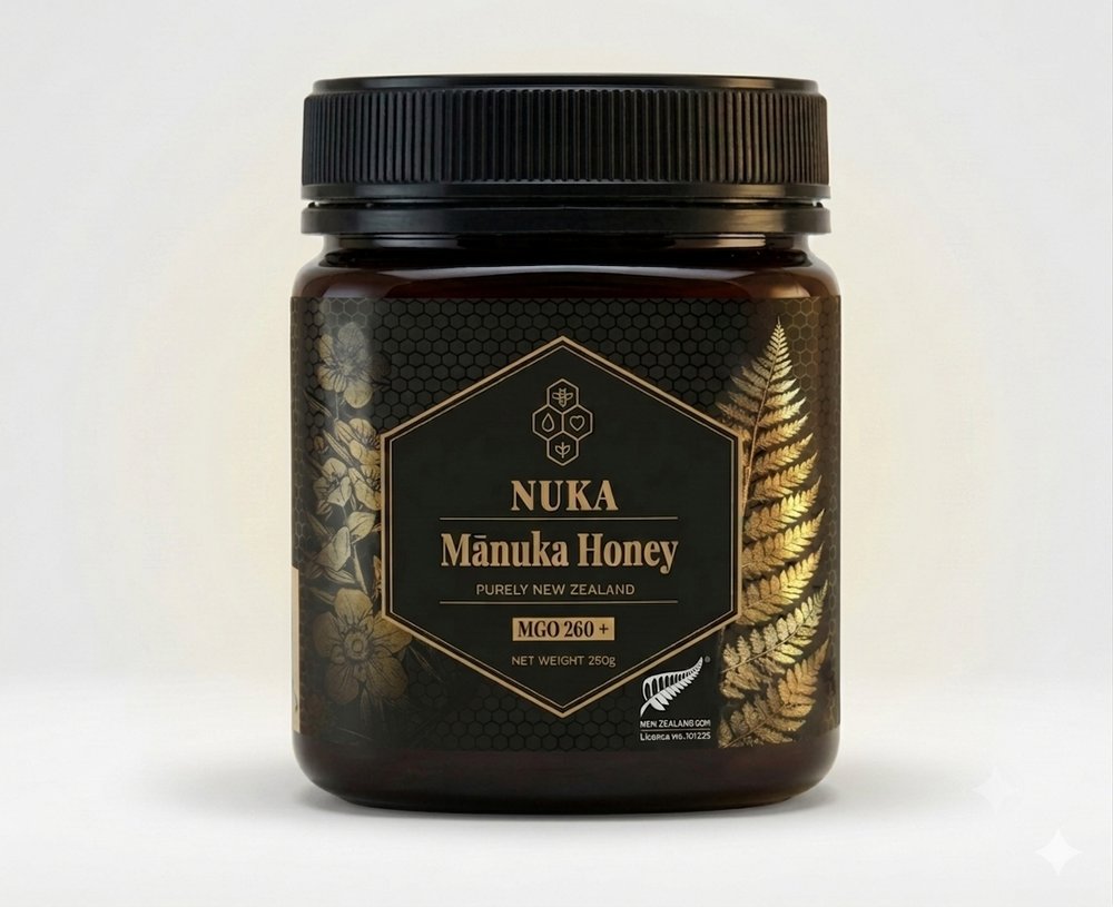 Nuka Mānuka Honey MGO 260+